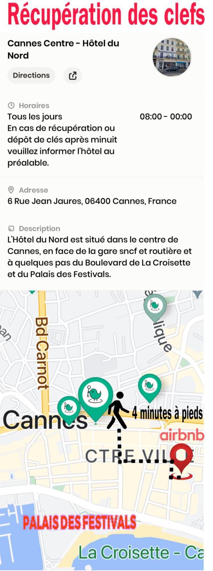 Cannes Centre Proche Plage Croisette Palais Des Festivals Экстерьер фото